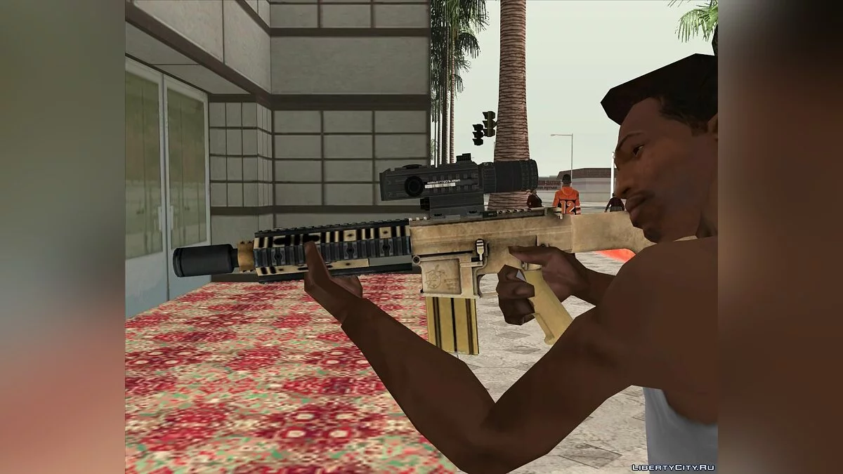 Fuzil de Combate M110 / GTA San Andreas