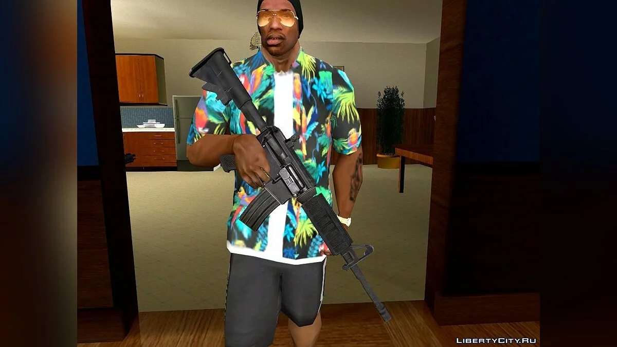 M4 de Sniper Воин-призрак / GTA San Andreas