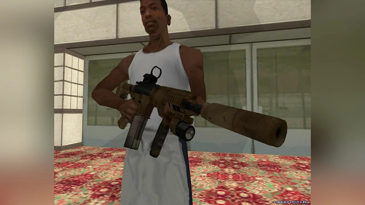 M4A1 Sopmod / GTA San Andreas