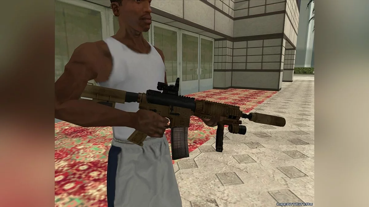 M4A1 Sopmod / GTA San Andreas
