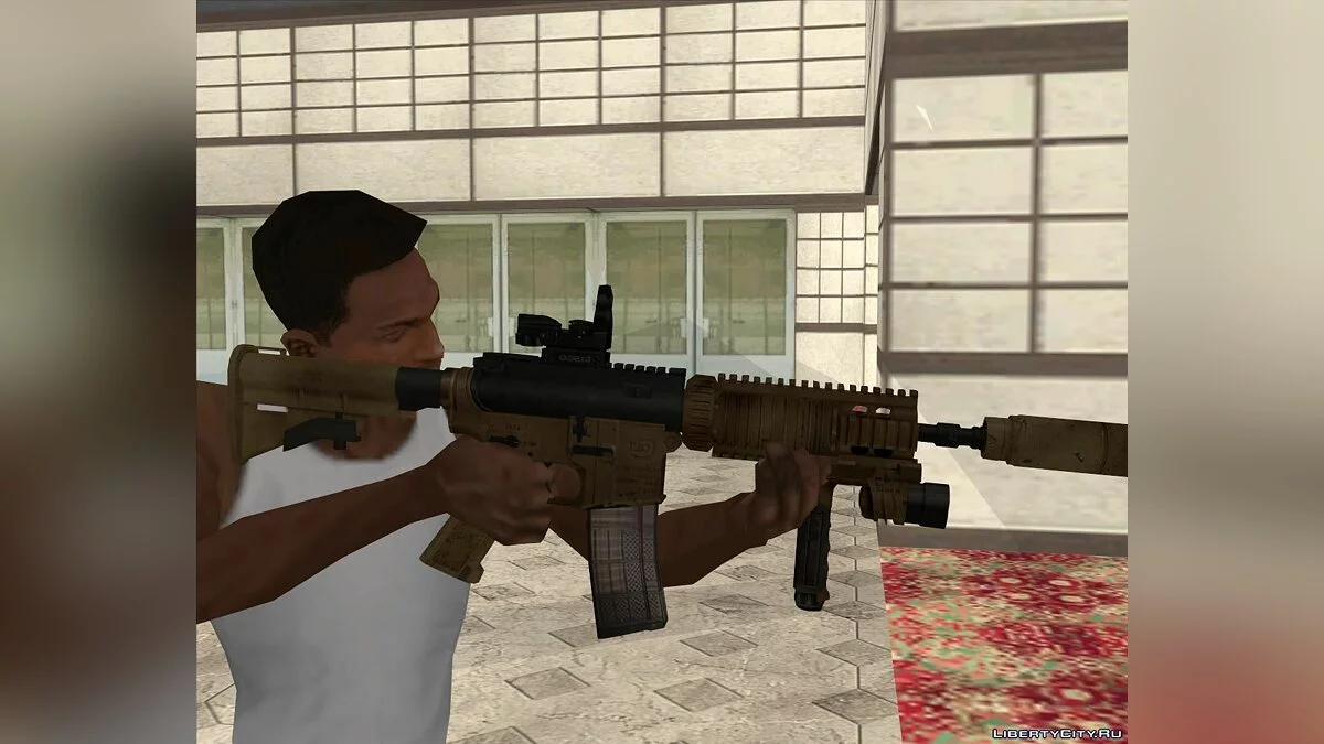 M4A1 Sopmod / GTA San Andreas