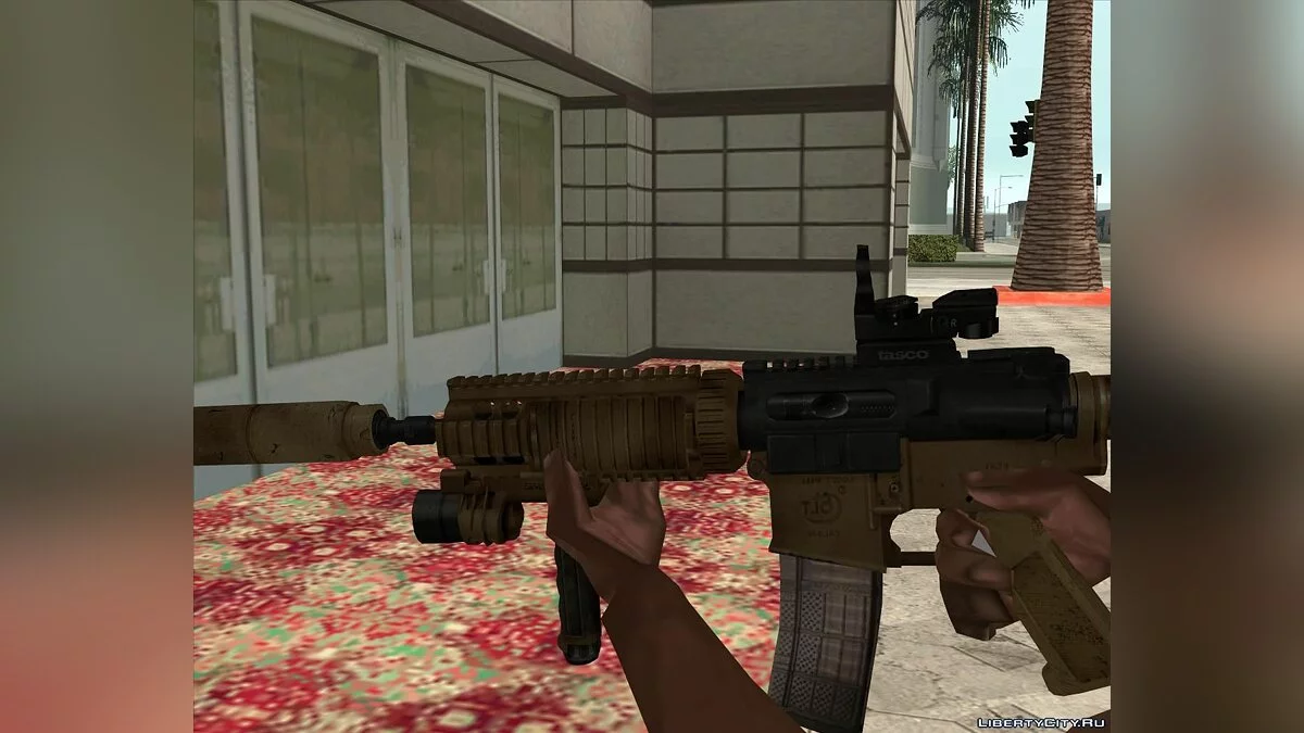 M4A1 Sopmod / GTA San Andreas