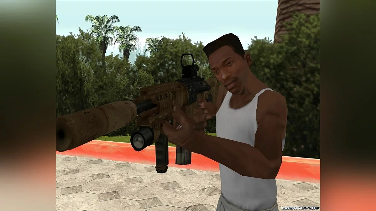 M4A1 Sopmod / GTA San Andreas