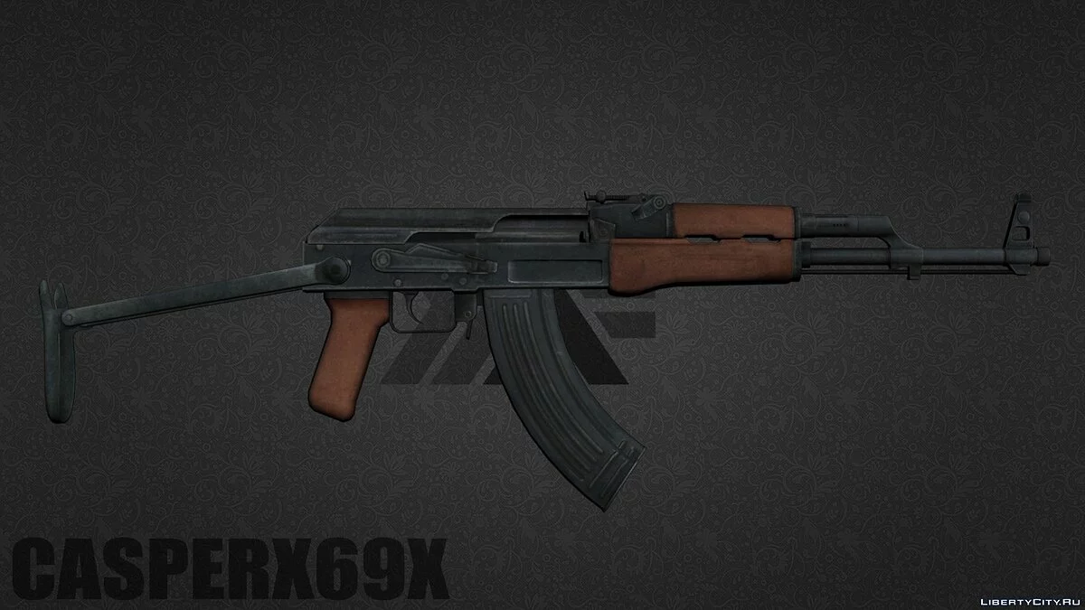 AKM, AKS74u, AK47c / GTA San Andreas