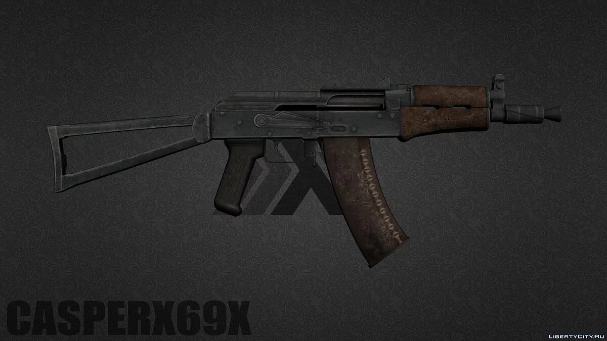 AKM, AKS74u, AK47c / GTA San Andreas