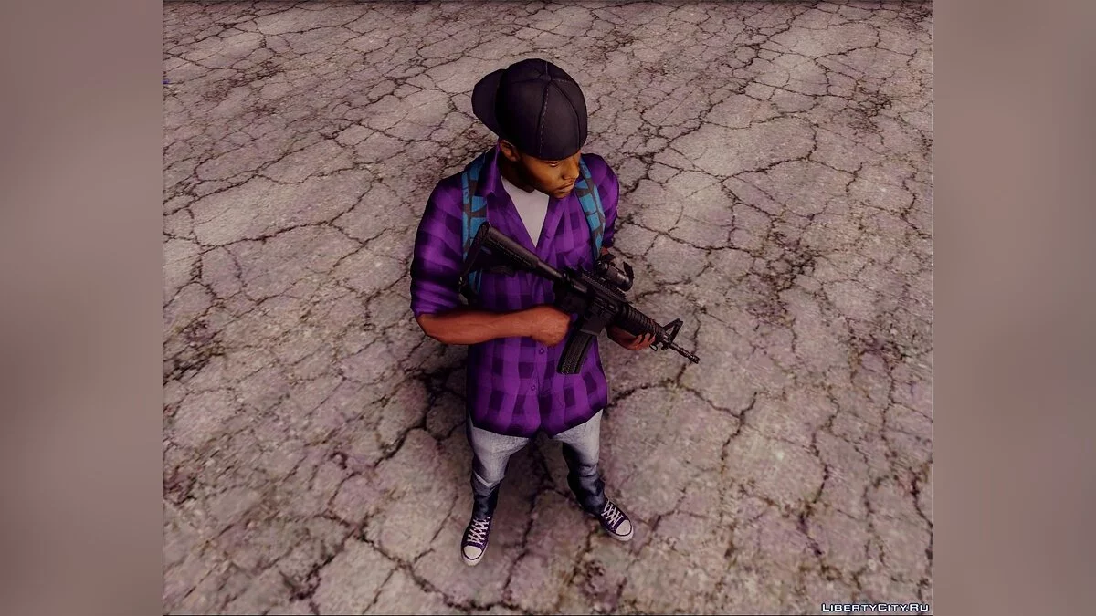 Rick M4A1 / GTA San Andreas