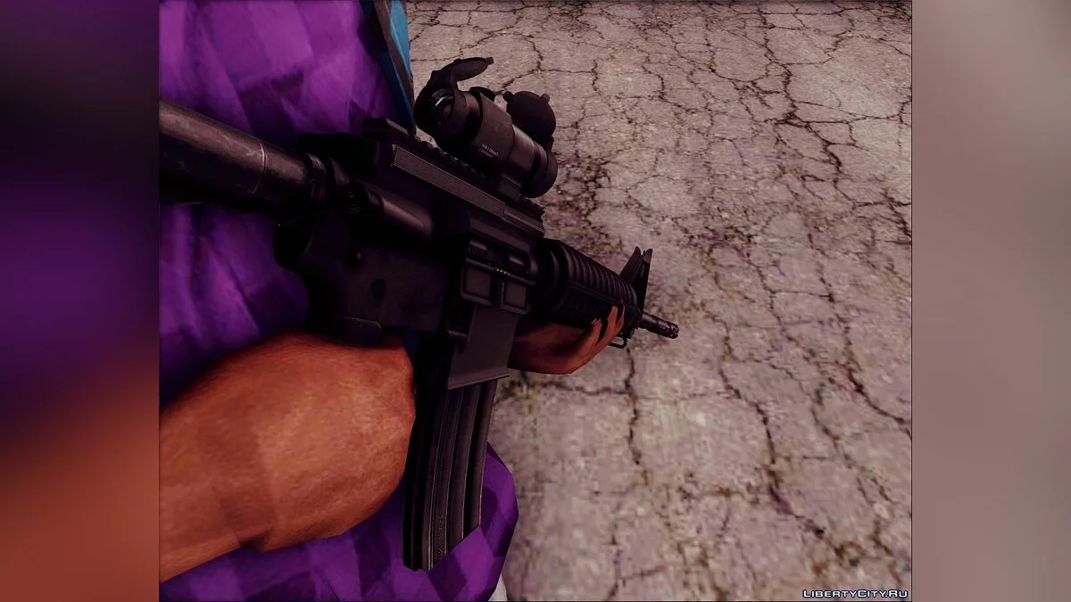 Rick M4A1 / GTA San Andreas