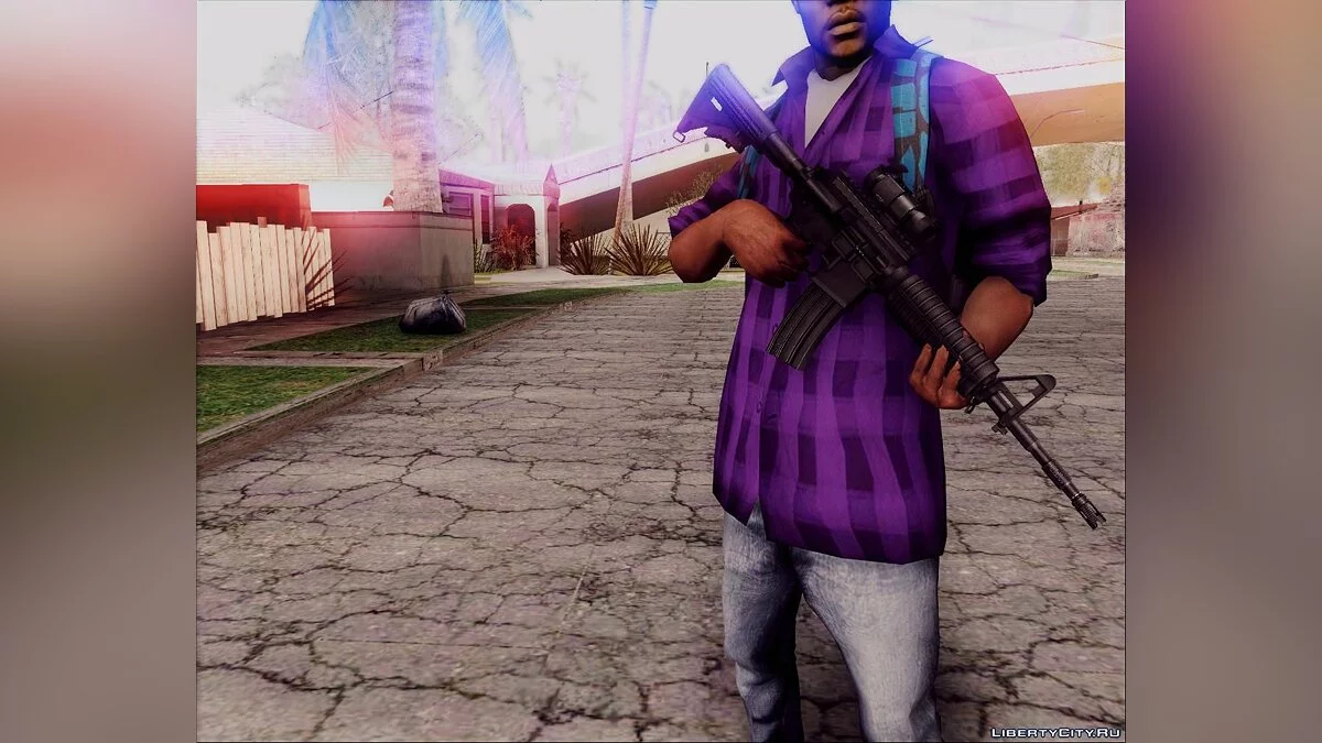 Rick M4A1 / GTA San Andreas