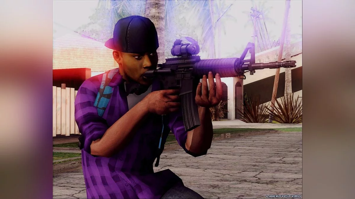 Rick M4A1 / GTA San Andreas