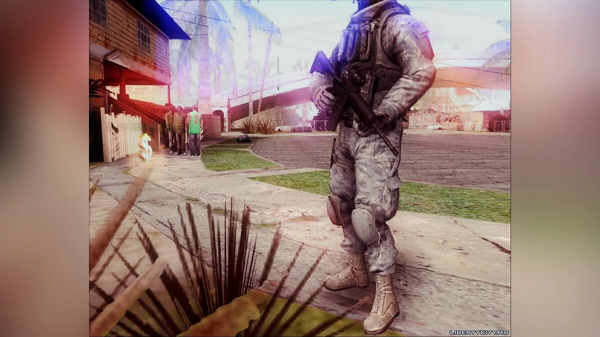 Rick M4A1 / GTA San Andreas