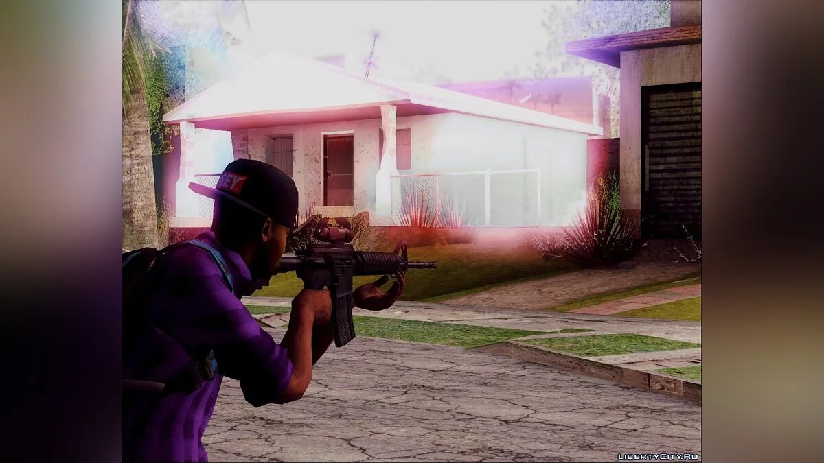 Rick M4A1 / GTA San Andreas