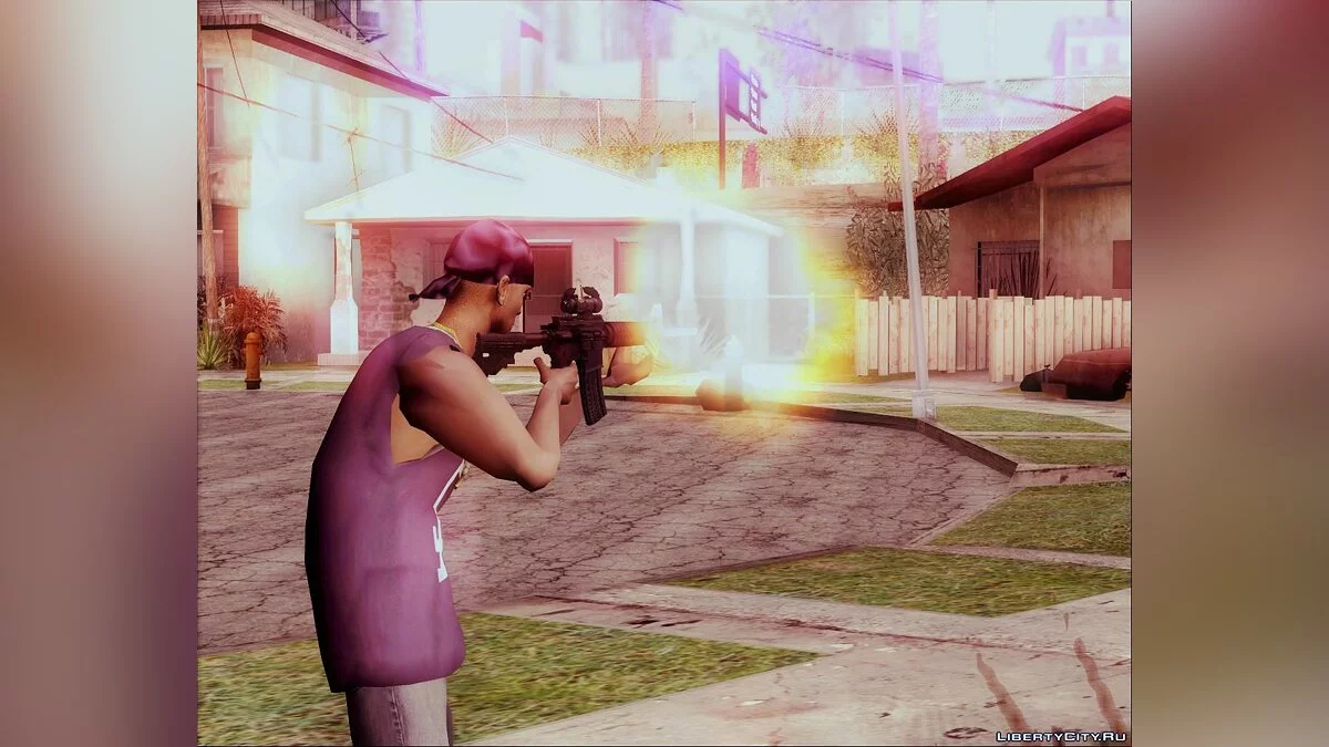Rick M4A1 / GTA San Andreas