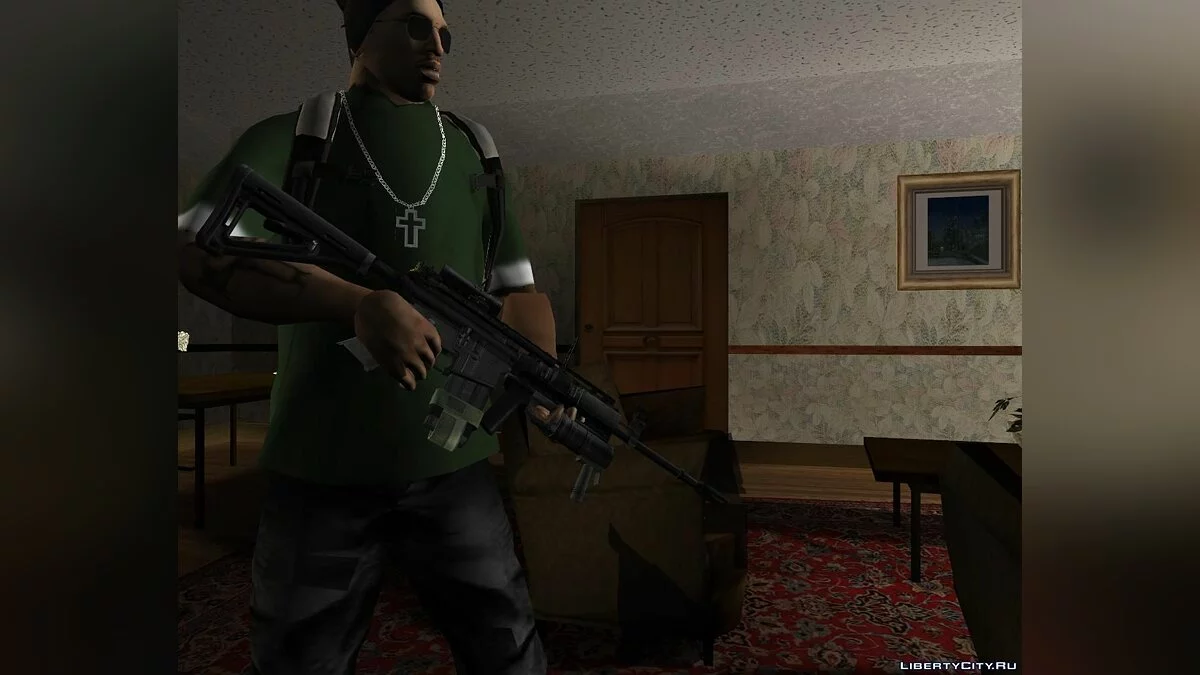 COD Modern Warfare 3 M4A1 / GTA San Andreas