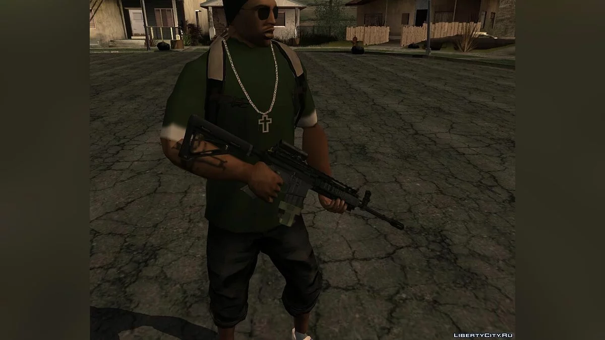 COD Modern Warfare 3 M4A1 / GTA San Andreas