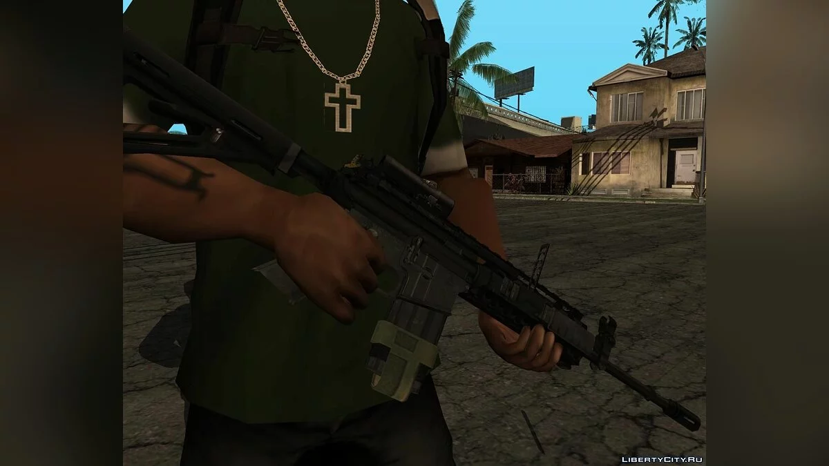 COD Modern Warfare 3 M4A1 / GTA San Andreas