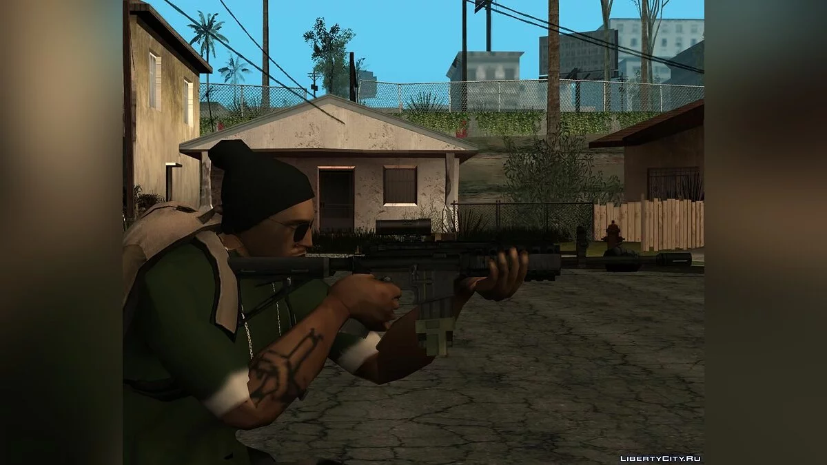 COD Modern Warfare 3 M4A1 / GTA San Andreas