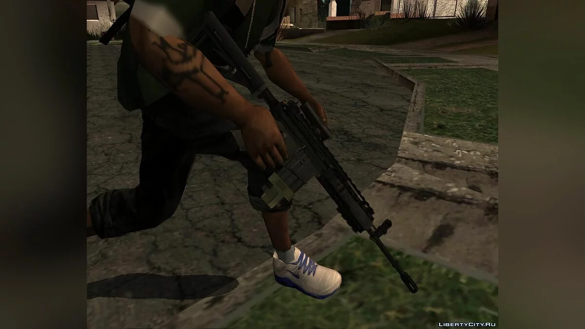 COD Modern Warfare 3 M4A1 / GTA San Andreas