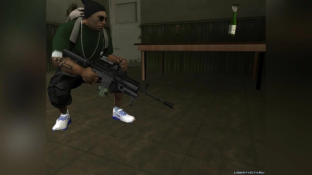 COD Modern Warfare 3 M4A1 / GTA San Andreas