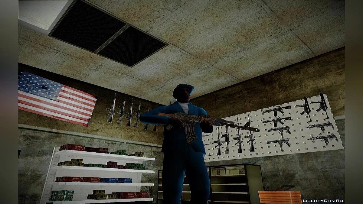 AK47 de Spec Ops : The Line à San Andreas / GTA San Andreas
