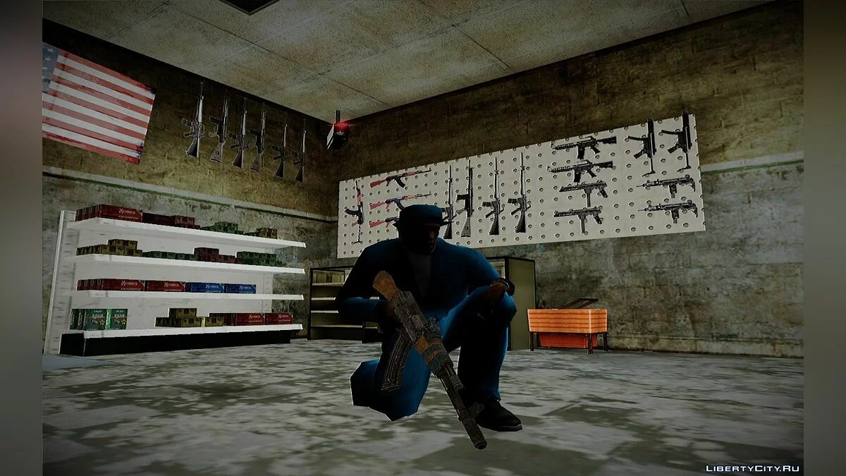 AK47 de Spec Ops : The Line à San Andreas / GTA San Andreas