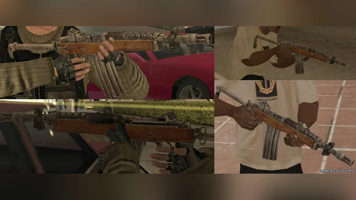 Ruger Mini-14 з Gotham City Impostors / GTA San Andreas
