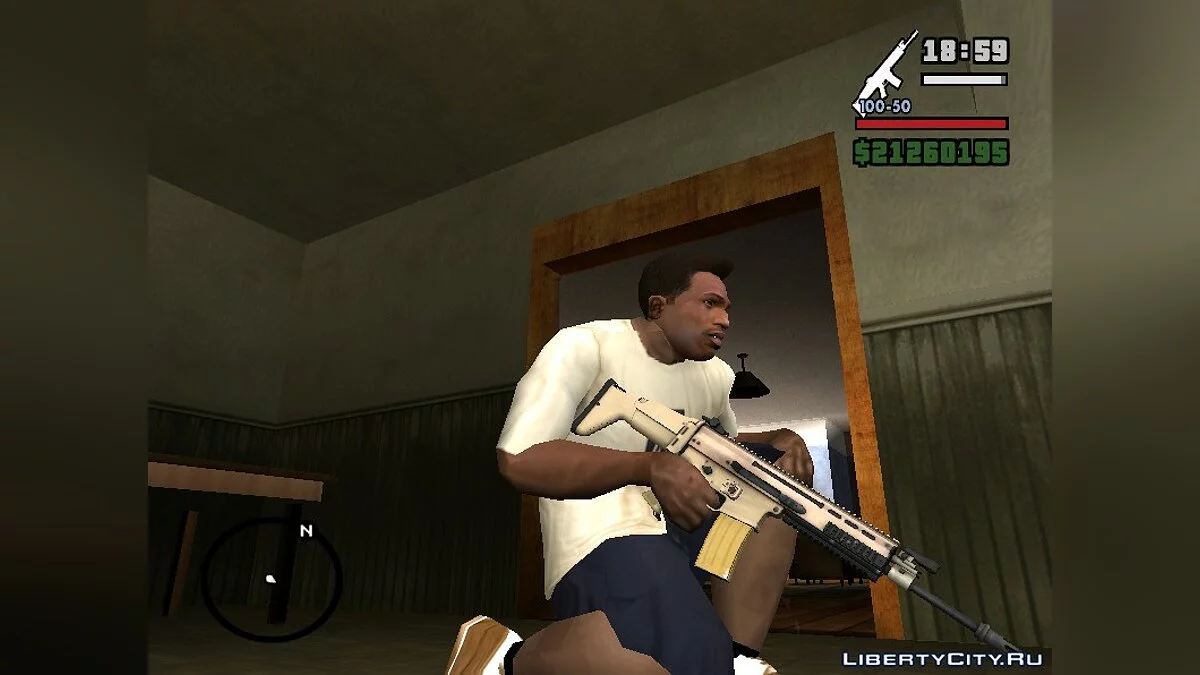 MK 16 Scar / GTA San Andreas
