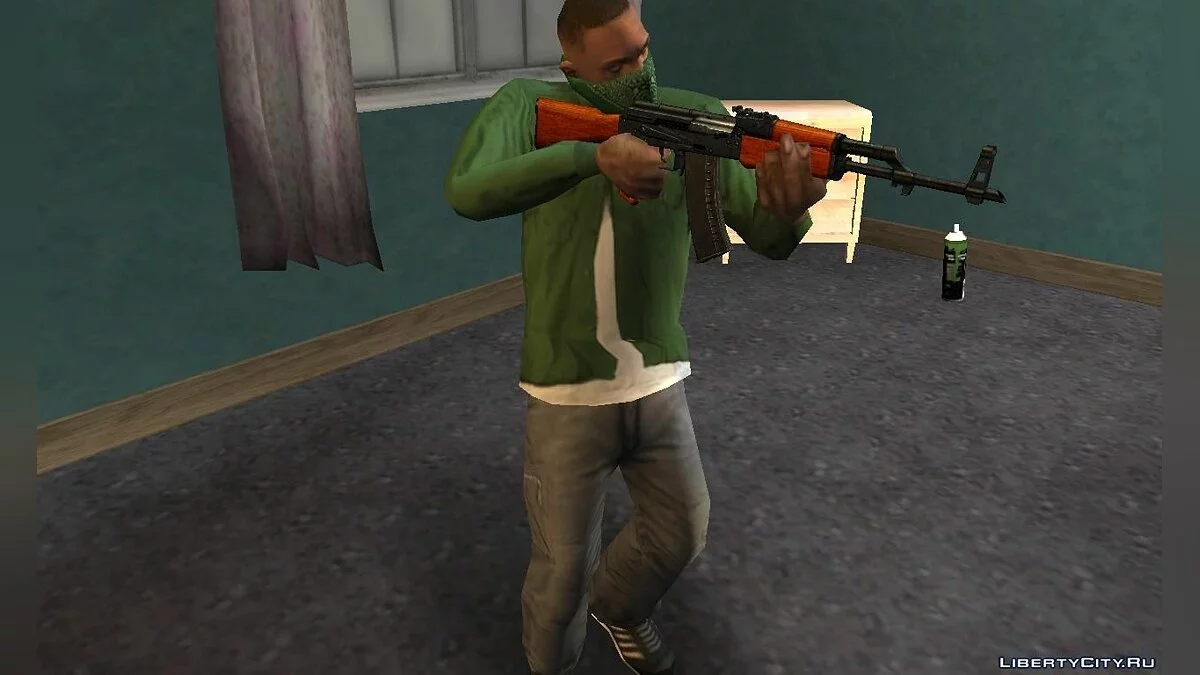Kalashnikov assault rifle Modernized / GTA San Andreas