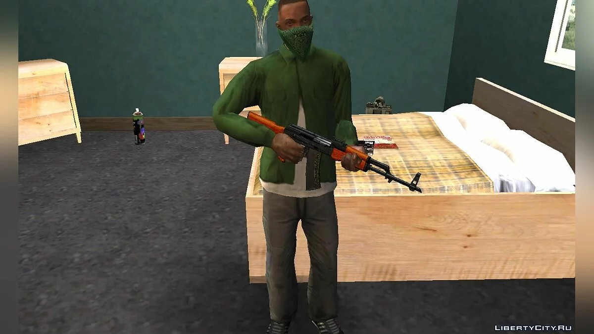 Kalashnikov assault rifle Modernized / GTA San Andreas