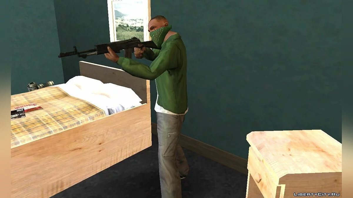 Fuzil Nikonov / GTA San Andreas