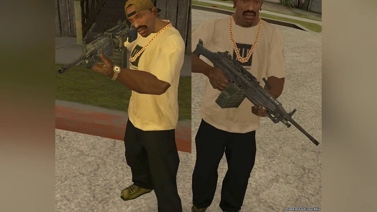 FN M249E2 SAW (conversión de SoF: Payback) / GTA San Andreas