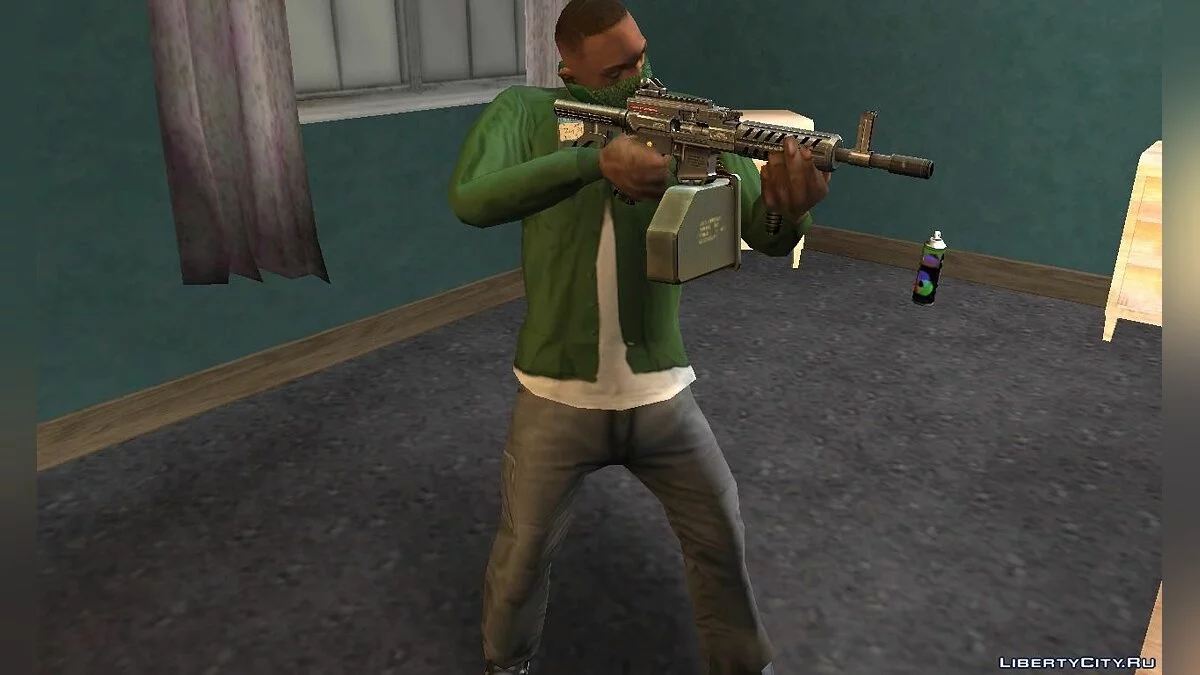 Пулемет Ares Shrike / GTA San Andreas