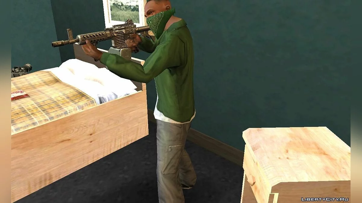 Пулемет Ares Shrike / GTA San Andreas