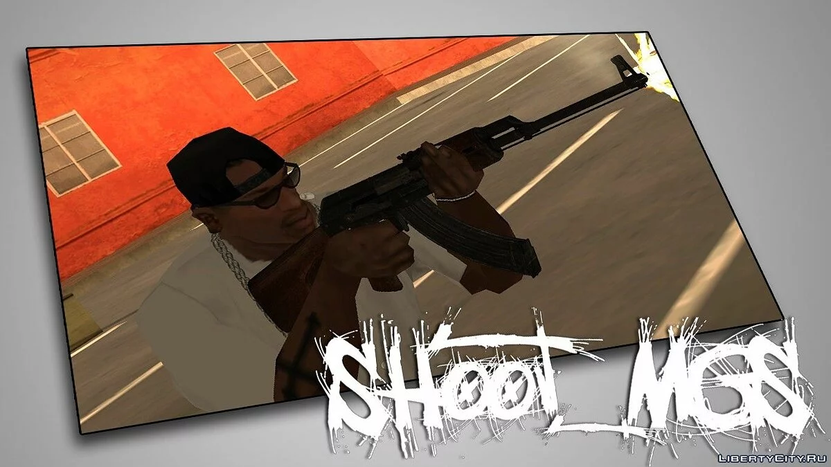 RPK 74 dari Battlefield 4 / GTA San Andreas