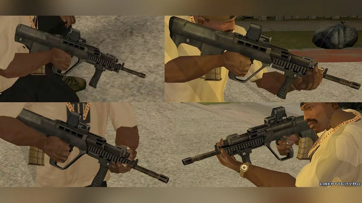 ST Kinetics SAR 21, conversion de Tornado Force / GTA San Andreas