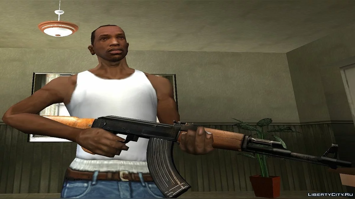 AK 47 з Чорнобиля 3: Underground / GTA San Andreas