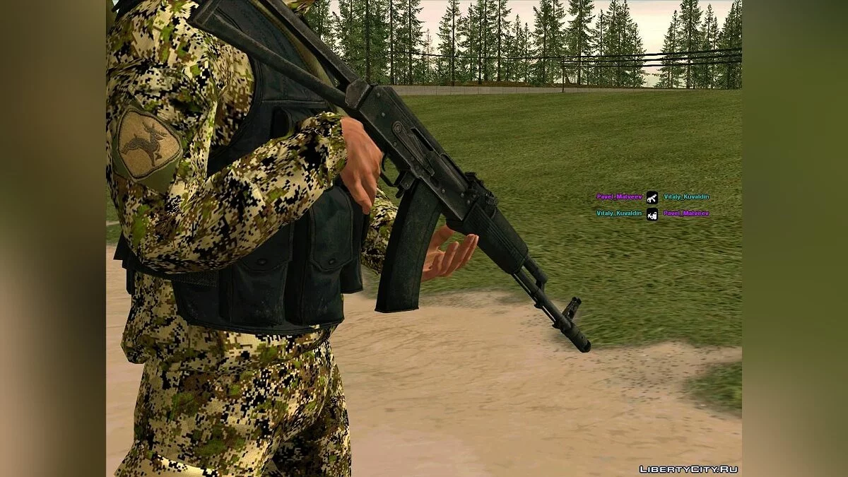 АКС-74 / GTA San Andreas