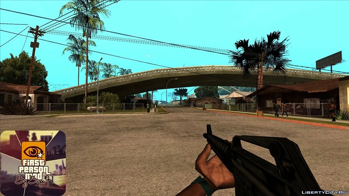 M16 in Manhunt 2 style by Claude GTA III / GTA San Andreas