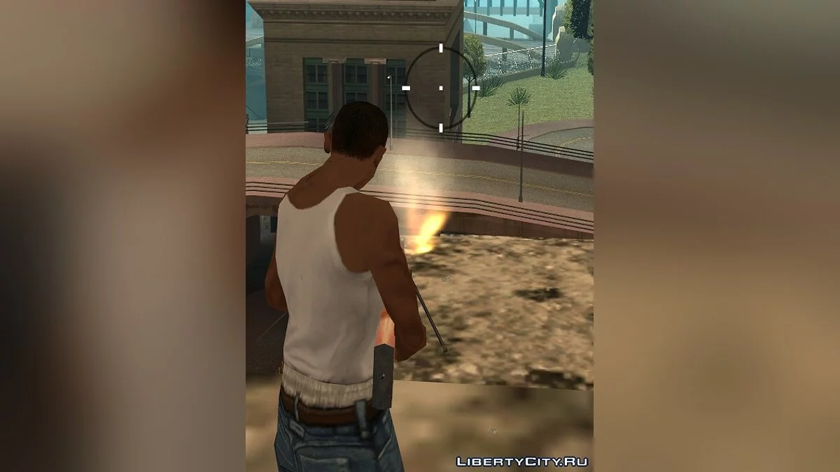 Machine gun (RPK) from the game KUMA WAR / GTA San Andreas