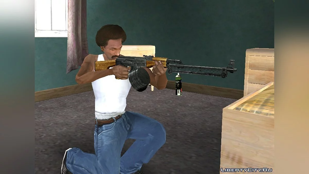 Ручний Кулемет Калашникова / GTA San Andreas