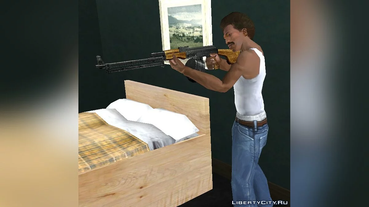Ручний Кулемет Калашникова / GTA San Andreas