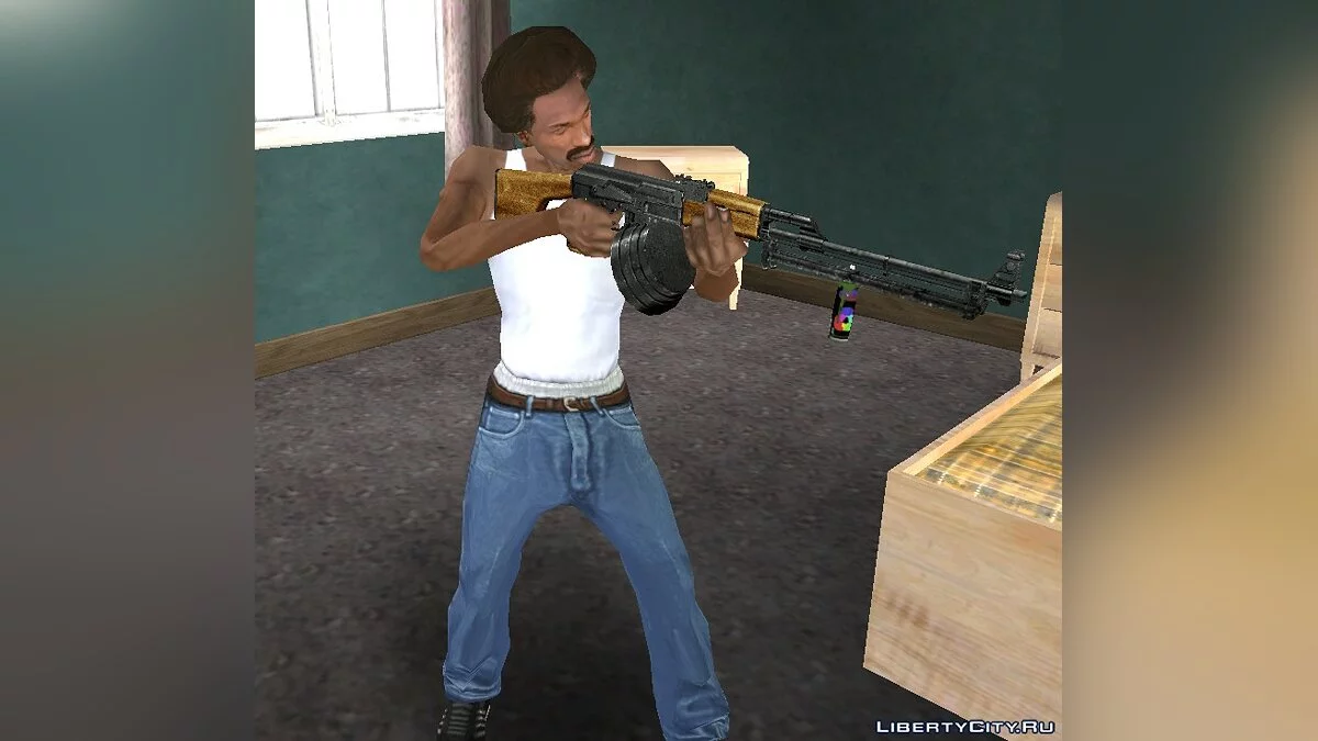 Ручний Кулемет Калашникова / GTA San Andreas