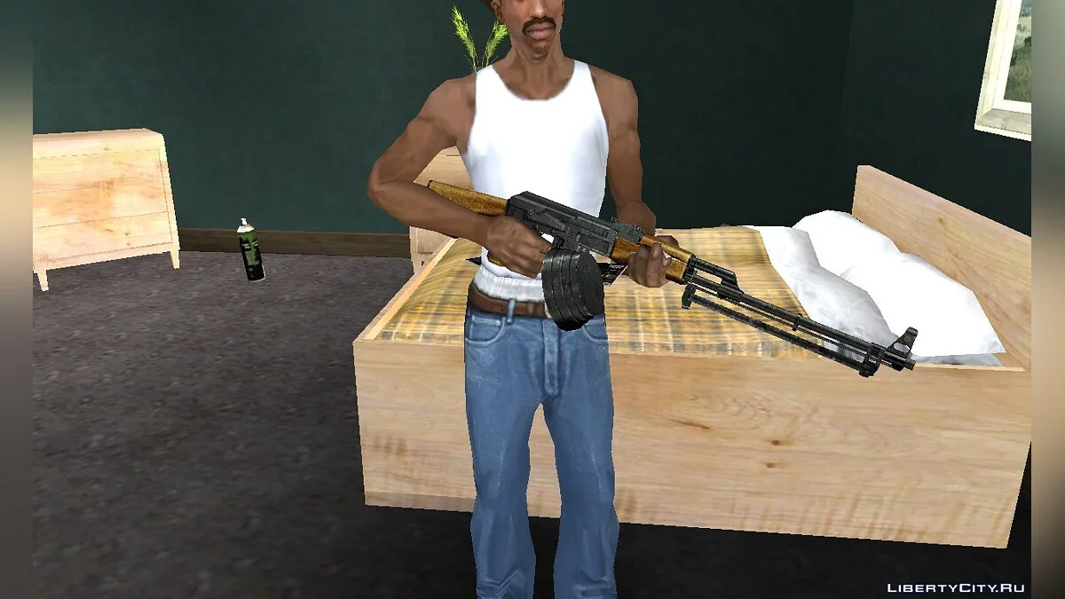 Ручний Кулемет Калашникова / GTA San Andreas