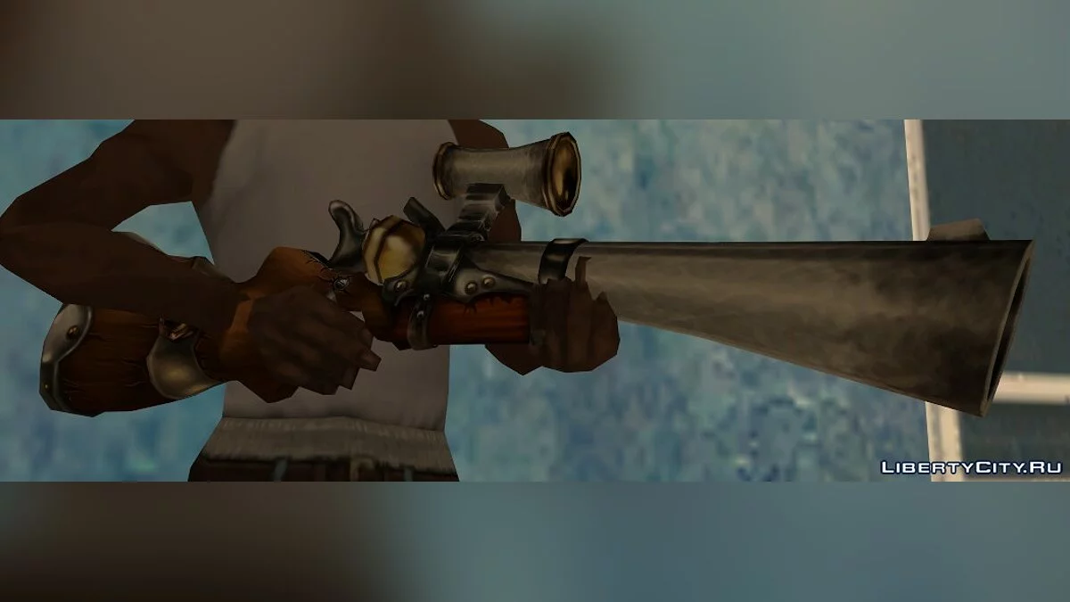 Rifle from the game Redneck Kentucky / GTA San Andreas