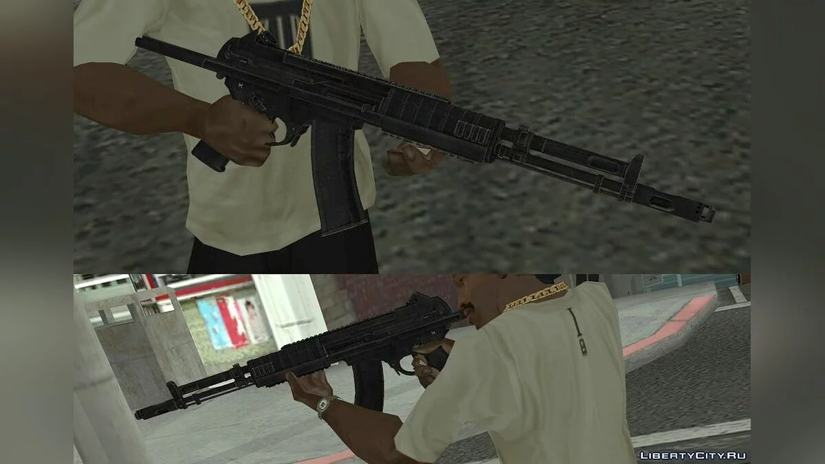 ЗІД А-545, конверт із Survarium / GTA San Andreas