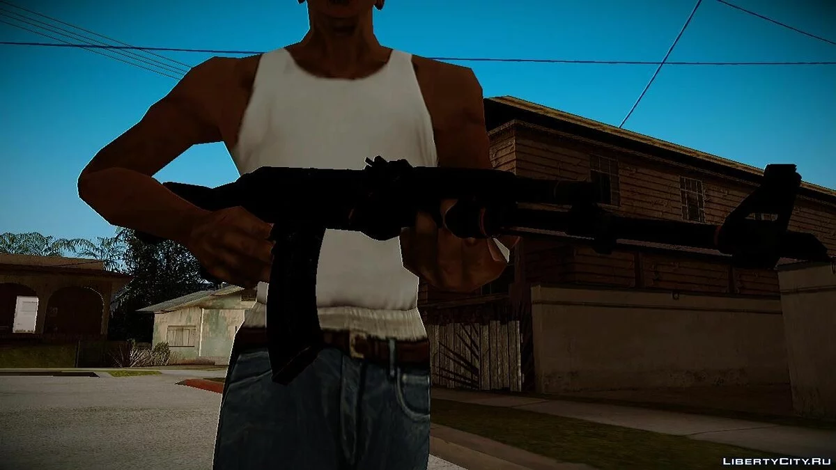АК-47 Элитное Снаряжение / GTA San Andreas