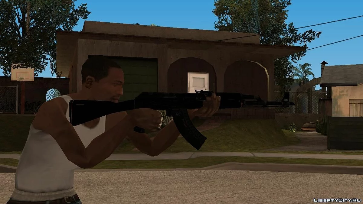 АК-47 Элитное Снаряжение / GTA San Andreas