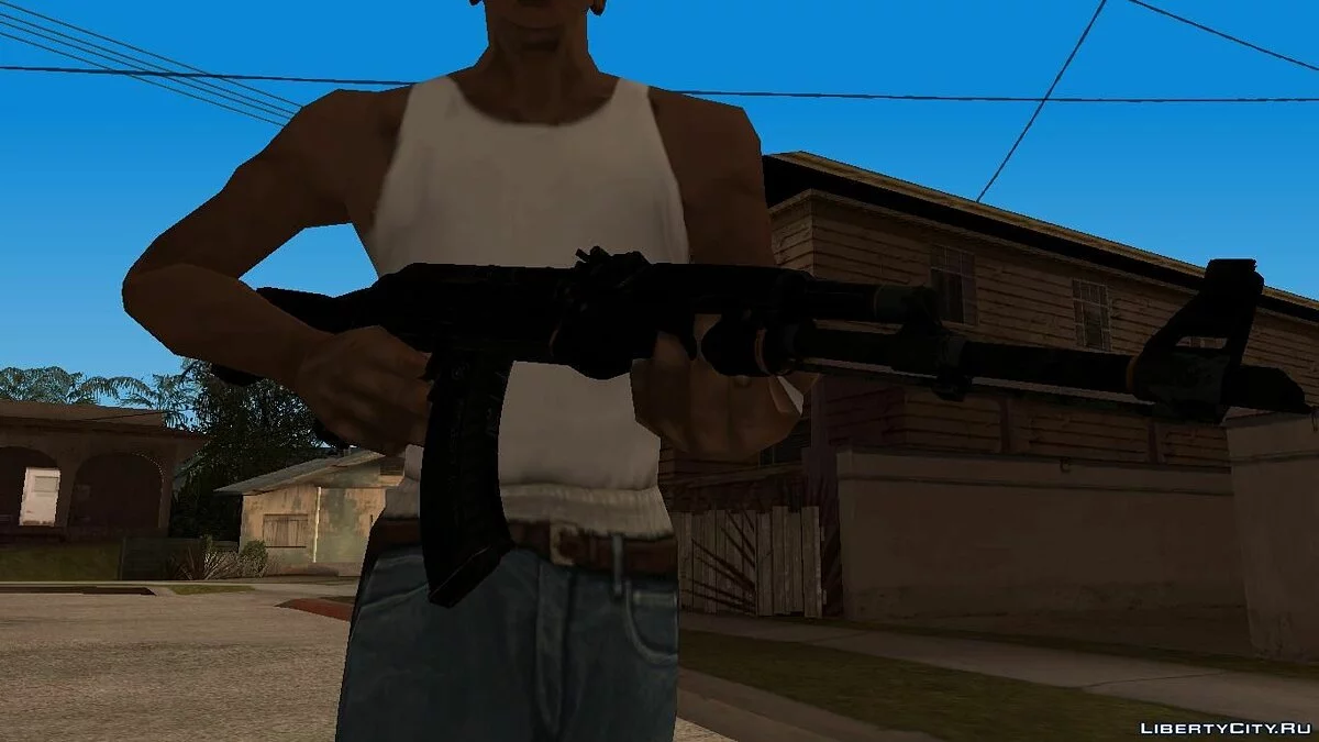 АК-47 Элитное Снаряжение / GTA San Andreas