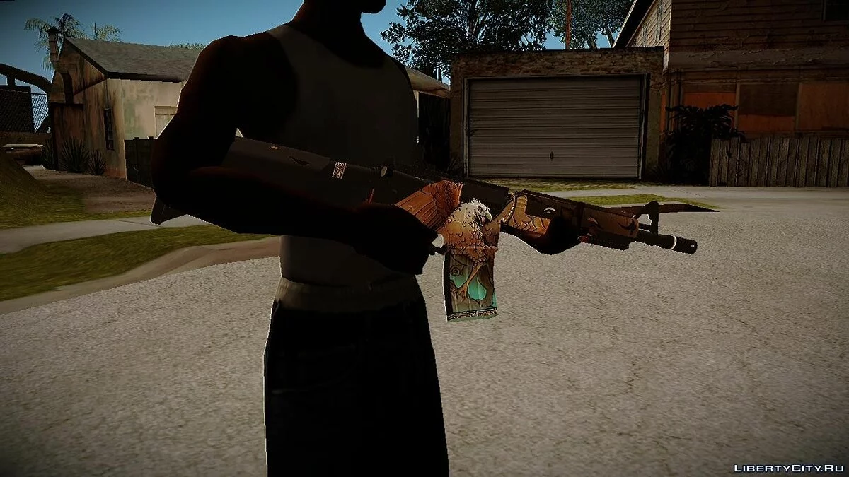 M4A4 Gryphon / GTA San Andreas