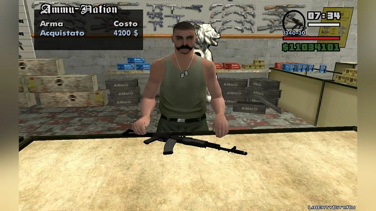 AKS74N / GTA San Andreas
