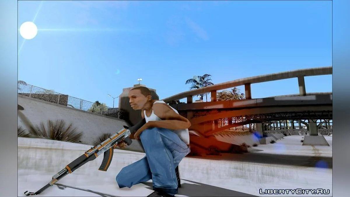 AK47 Carbone Edition / GTA San Andreas